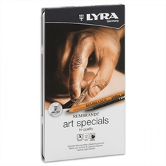 Lápis Profissional Lyra Rembrandt Art Specials - Estojo em Lata Contendo 12 Lapis Mistos - Ref: 2001123